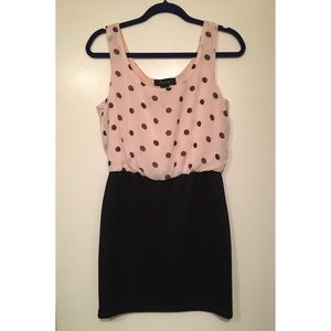 Polka Dot Pencil Dress